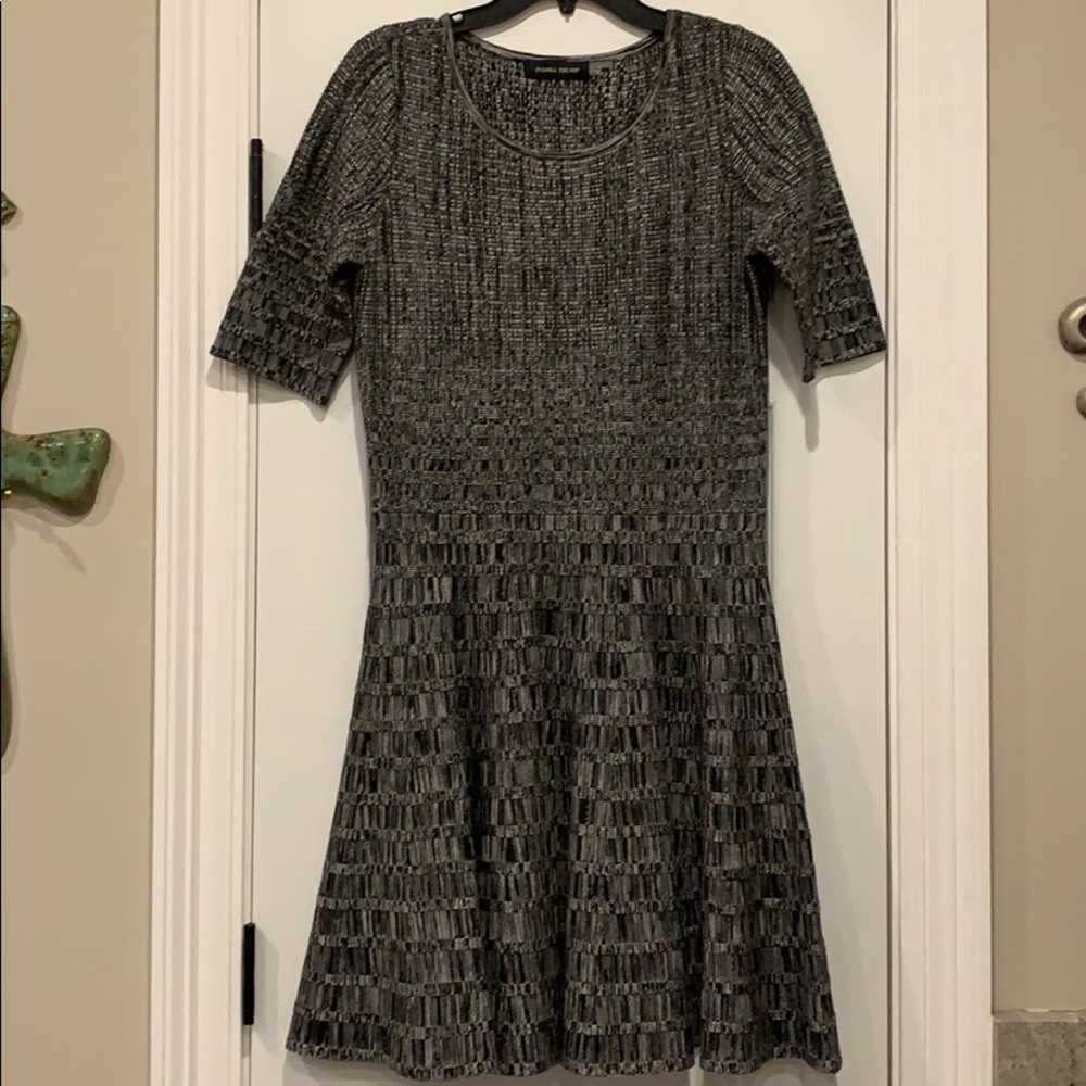 Black and white dress